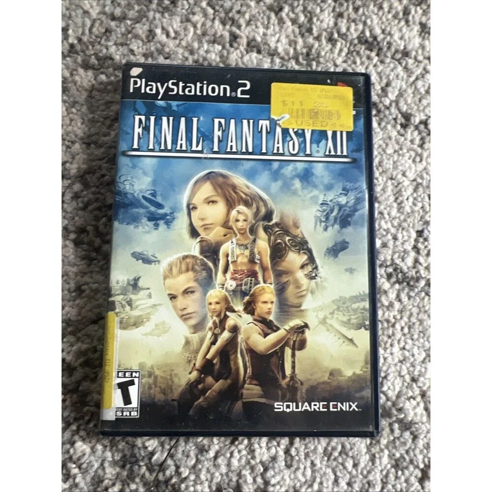 Final Fantasy X1 and Final Fantasy XII PS2